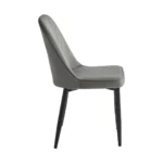 Kira Gray Upholstered Modern Dining Room Chair​ Set Of 4 By Homelegance - Image 4