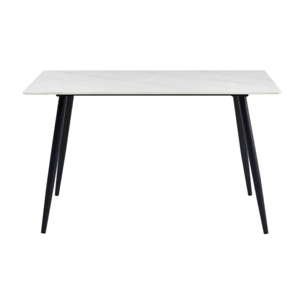 White Stone Dining Table