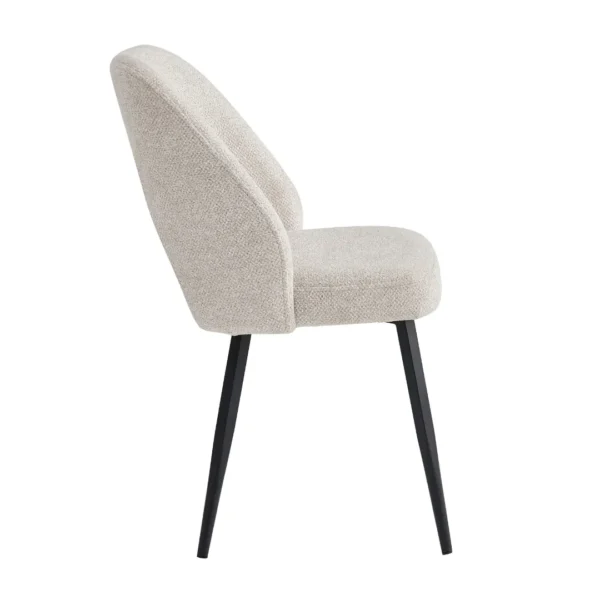Matea Contemporary Upholstered Dining Side Chair Set Of 2 By Homelegance - Image 6