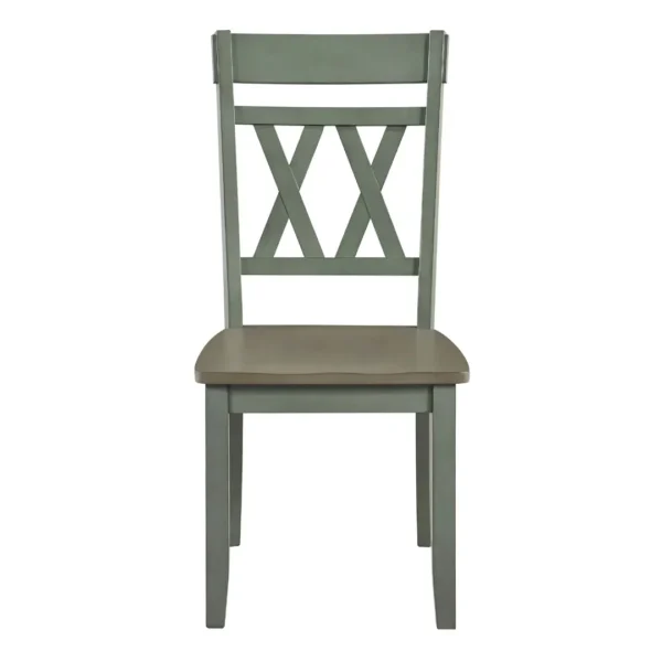 Ogden wooden dining chair​ Set For 2 By Homelegance - Image 6