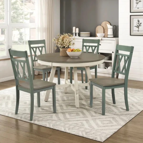 Ogden wooden dining chair​ Set For 2 By Homelegance - Image 9