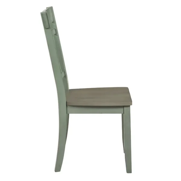 Ogden wooden dining chair​ Set For 2 By Homelegance - Image 14