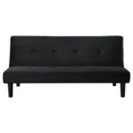 Stanford Black Velvet Sleeper Sofa By Coaster Furniture - Image 3