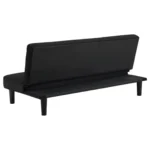 Stanford Black Velvet Sleeper Sofa By Coaster Furniture - Image 6