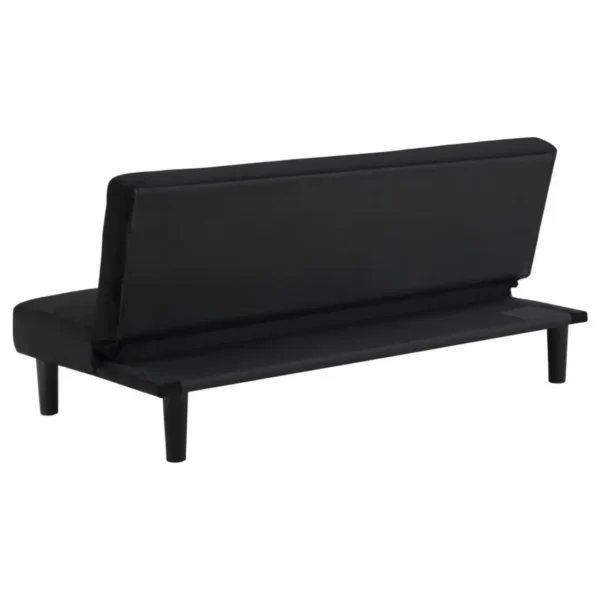 Stanford Black Velvet Sleeper Sofa By Coaster Furniture - Image 6