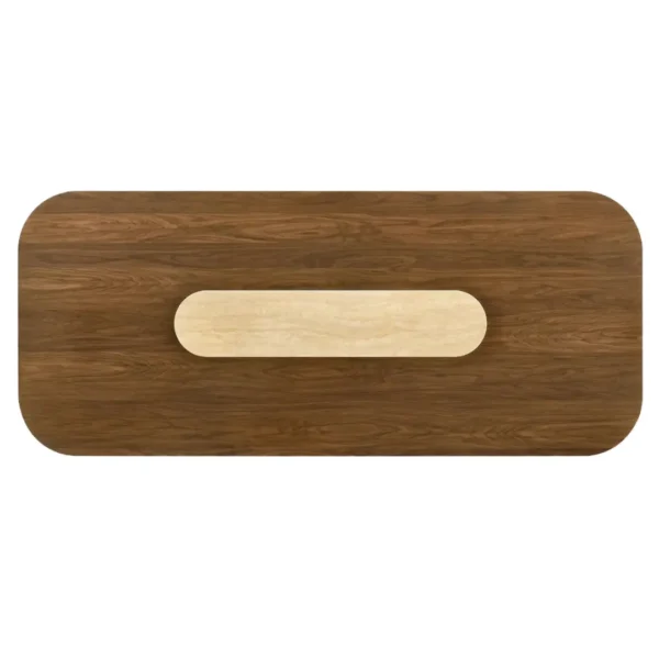 Kyree Solid Walnut Dining Table by ACME - Image 5