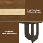 Kyree Solid Walnut Dining Table by ACME - Image 6