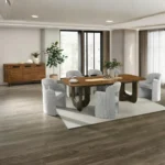 Kyree Solid Walnut Dining Table by ACME - Image 8