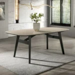 Lark Travertine Dining Table by ACME
