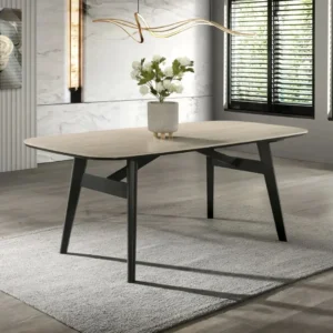 Lark Travertine Dining Table by ACME
