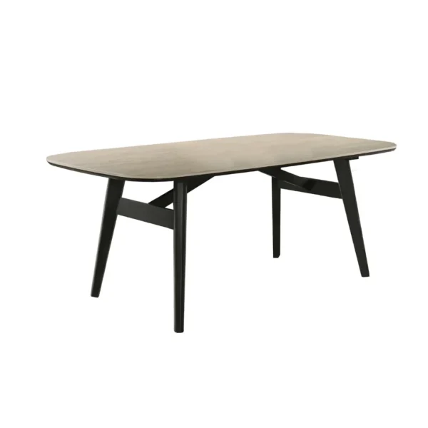 Lark Travertine Dining Table by ACME - Image 2