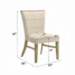 Olinda 7 PC Double Pedestal Dining Table Set by ACME - Image 9