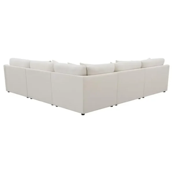 Hobson 6-Piece Upholstered Sectional Sofa By Coaster Furniture - Image 5