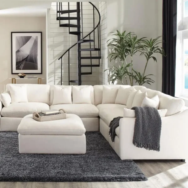 Hobson Square Ottoman for Living Room By Coaster Furniture - Image 5