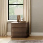 Zoey Oak Nightstand with Drawers by ACME