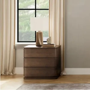 Zoey Oak Nightstand with Drawers by ACME
