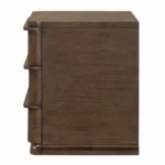 Zoey Oak Nightstand with Drawers by ACME - Image 3