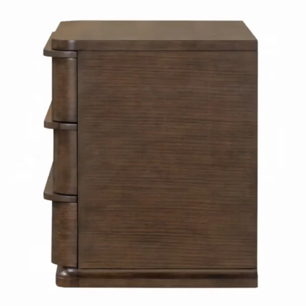 Zoey Oak Nightstand with Drawers by ACME - Image 3