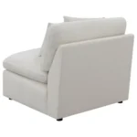 Hobson Armless Chair Living Room By Coaster Furniture - Image 4