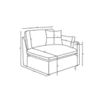 Hobson Upholstered Living Room Chair By Coaster Furniture - Image 9