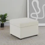 Winter Rectangular Ottoman with Storage By Coaster Furniture - Image 2