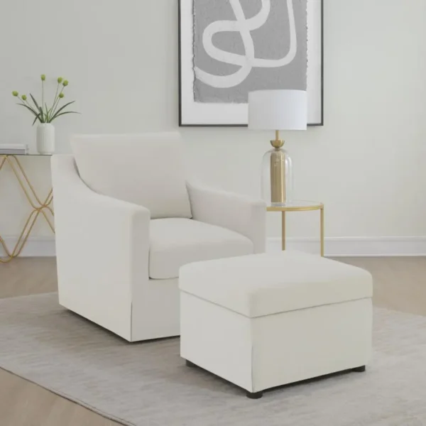 Winter Rectangular Ottoman with Storage By Coaster Furniture - Image 7