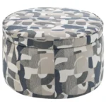 Tomkins Oval Ottoman Indigo Blue By Coaster Furniture - Image 6