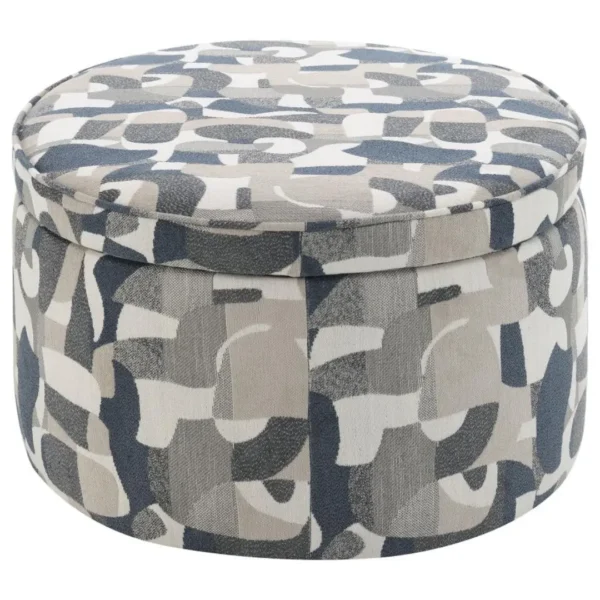 Tomkins Oval Ottoman Indigo Blue By Coaster Furniture - Image 6