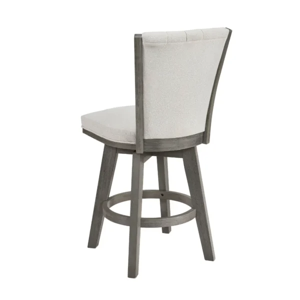 Corvallis Swivel Counter Chair Set Of 2 By Homelegance - Image 4