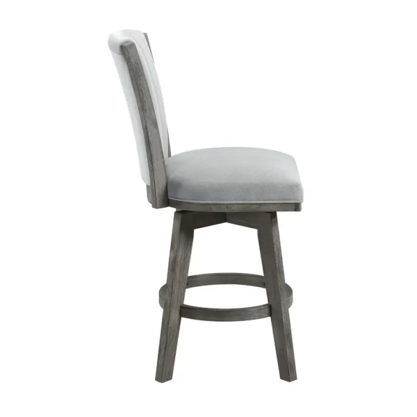 Corvallis Swivel Counter Chair Set Of 2 By Homelegance - Image 9