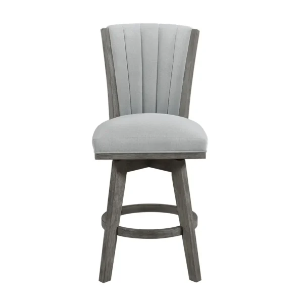 Corvallis Swivel Counter Chair Set Of 2 By Homelegance - Image 8
