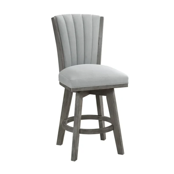 Corvallis Swivel Counter Chair Set Of 2 By Homelegance - Image 10