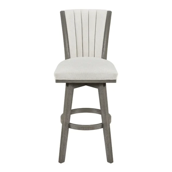 Corvallis Swivel Counter Height Chair Set Of 2 By Homelegance - Image 2