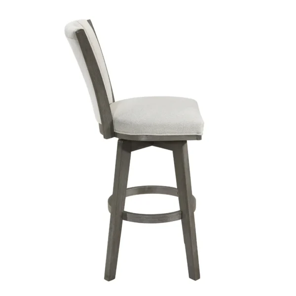 Corvallis Swivel Counter Height Chair Set Of 2 By Homelegance - Image 4