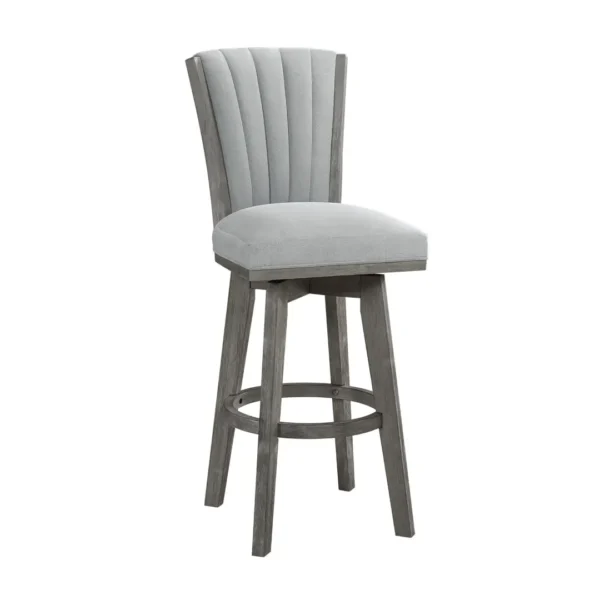 Corvallis Swivel Counter Height Chair Set Of 2 By Homelegance - Image 7