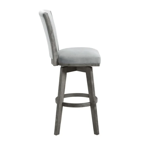 Corvallis Swivel Counter Height Chair Set Of 2 By Homelegance - Image 8