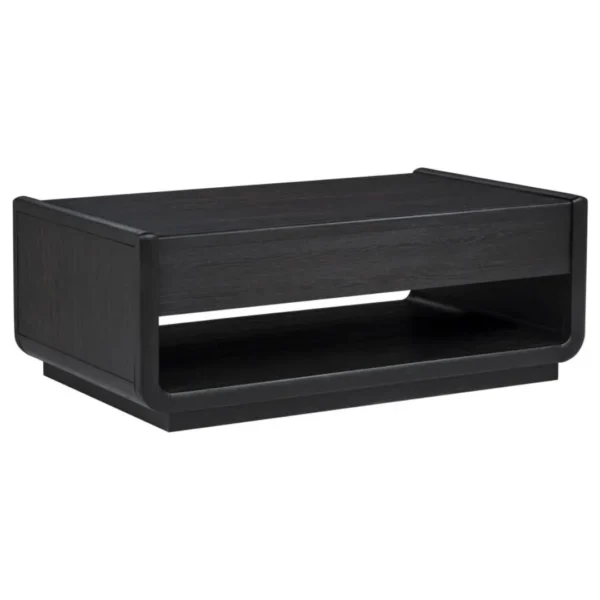 Leandro Wood Rectangle Coffee Table By Coaster Furniture - Image 3