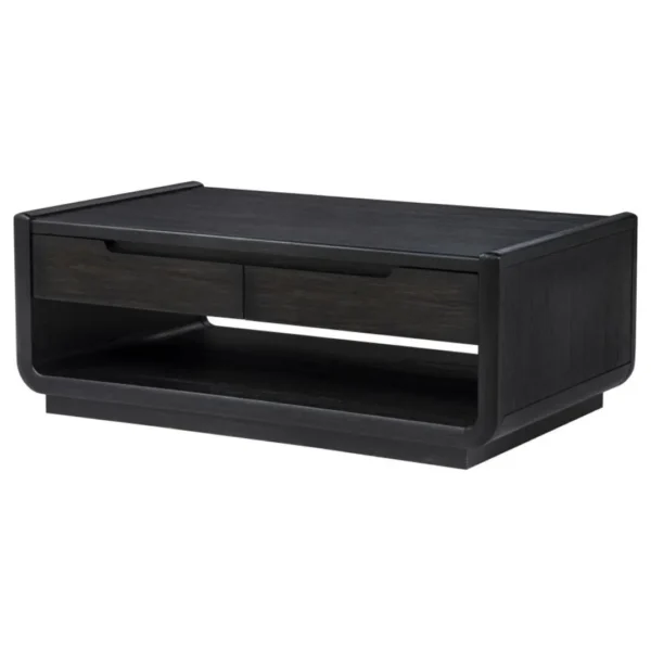Leandro Wood Rectangle Coffee Table By Coaster Furniture - Image 4