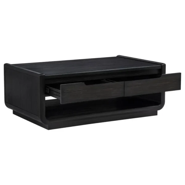 Leandro Wood Rectangle Coffee Table By Coaster Furniture - Image 6
