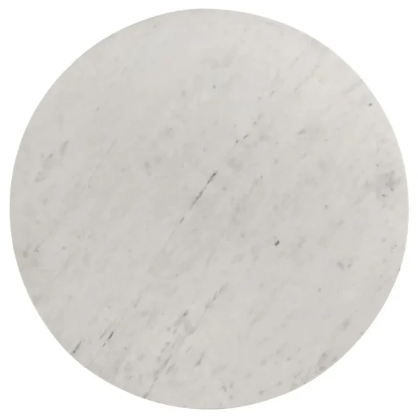 Astoria White Round Coffee Table By Coaster Furniture - Image 3