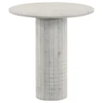 Astoria 3-Piece Marble Coffee Table Set White By Coaster Furniture - Image 5