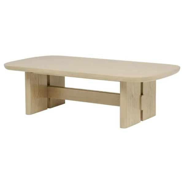 Kailani Coastal Wood Coffee Table Rectangle By Coaster Furniture - Image 3