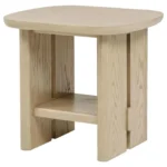 Kailani Square Beige Oak End Table By Coaster Furniture - Image 4