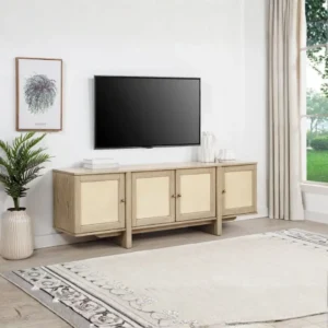 Kailani 79-Inch 4 Door TV Console Table By Coaster Furniture