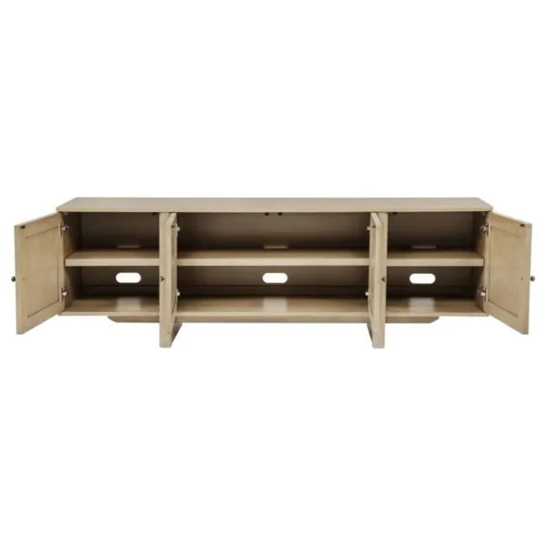 Kailani 79-Inch 4 Door TV Console Table By Coaster Furniture - Image 6