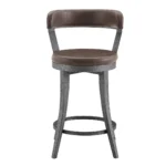 Foundry swivel chair counter height Set Of 2 By Homelegance