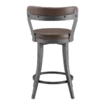 Foundry swivel chair counter height Set Of 2 By Homelegance - Image 2
