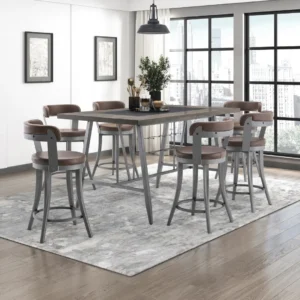 Counter Height Rectangle Table Set