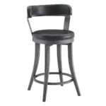 Foundry swivel chair counter height Set Of 2 By Homelegance - Image 8