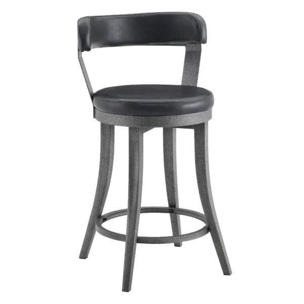Foundry swivel chair counter height Set Of 2 By Homelegance - Image 8